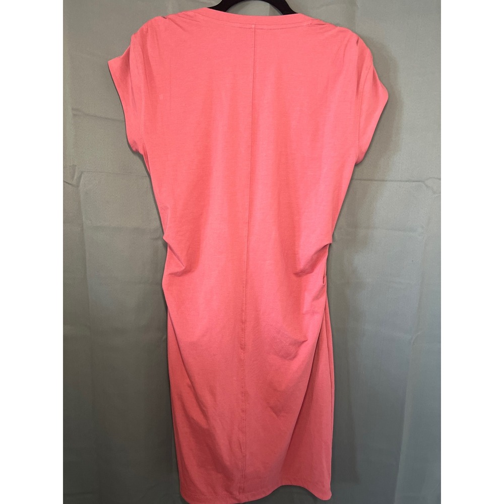 Athleta Effortless Tee Dress Size M Berry rose - Picture 3 of 4